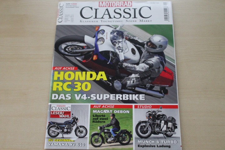 Deckblatt Motorrad Classic (01/2009)
